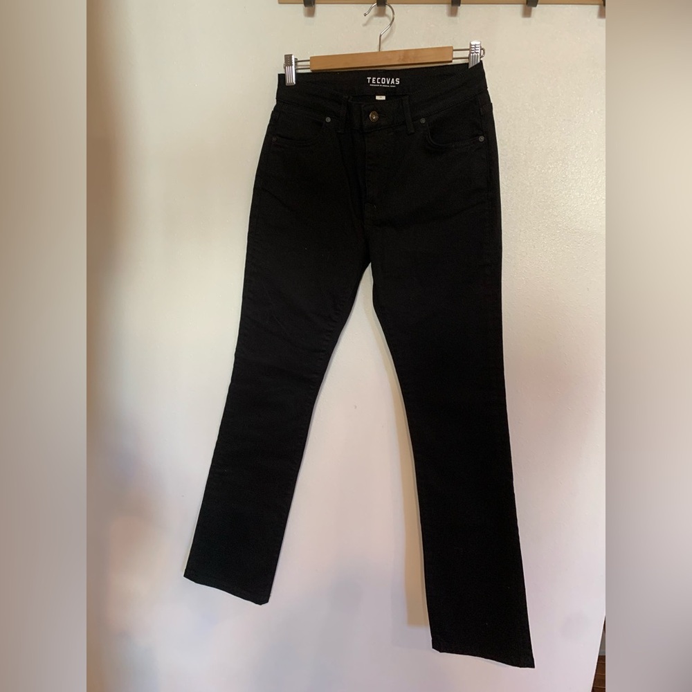 Tecovas Women's highrise straight Black Jeans size 26